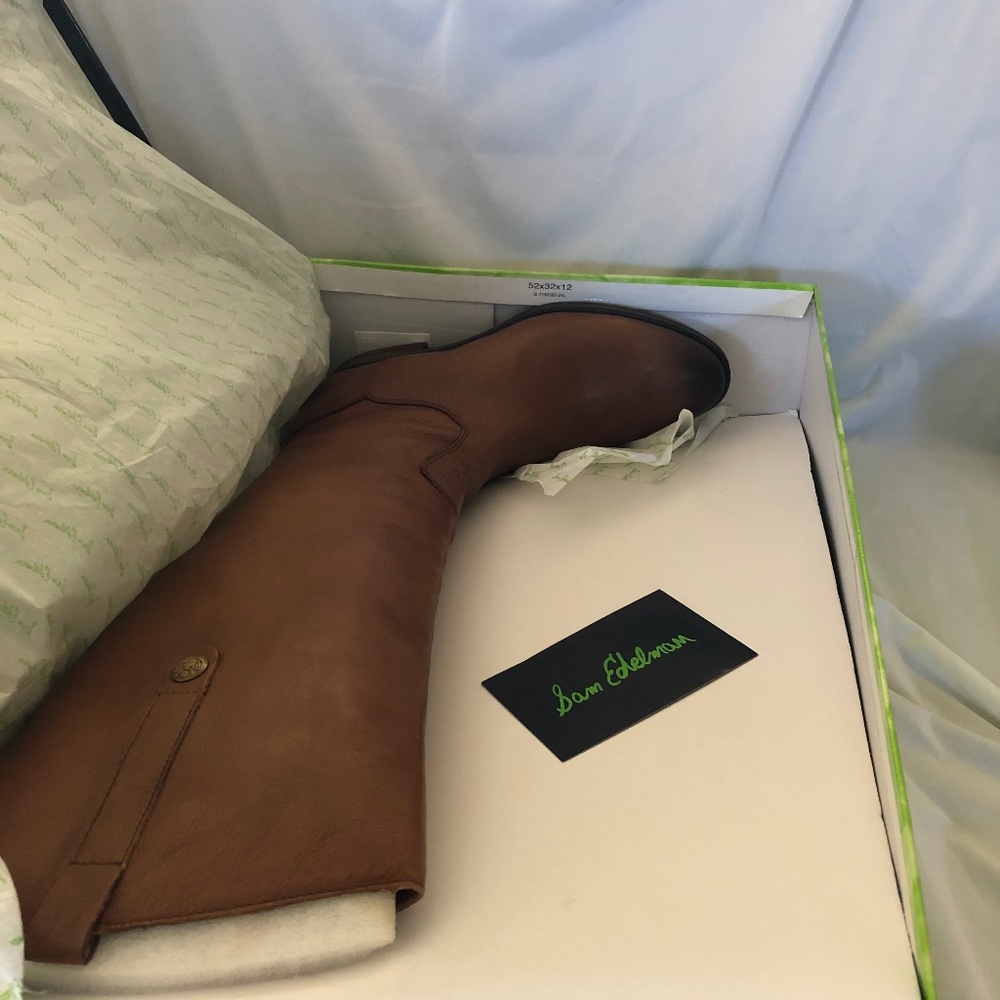 Sam Edelman Leather Riding Boots